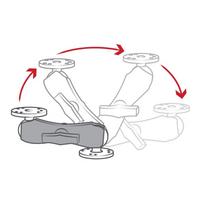 ram laikiklis - UNPKD RAM DBL BALL SOCKET ARM ASSEMBLY - 2 nuotrauka