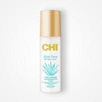aloe sultys - Drėkinantis kremas garbanoms su alavijais ir agavų sultimis CHI Curls Defined Moisturizing Curl Cream 147ml - 4 nuotrauka