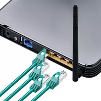 6 cat lan - Esperanza Cable FTP 6 Green 3m - 3 nuotrauka