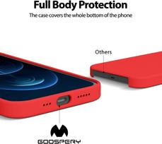 telefonas galaxy a14 - Mercury Silicone Case Samsung A145 A14 4G/A146 A14 5G raudonas - 2 nuotrauka