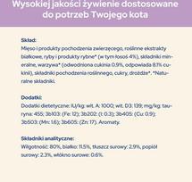 cukinija - Šlapias kačių maistas Purina Cat Chow Sensitive, 0.085 kg - 4 nuotrauka