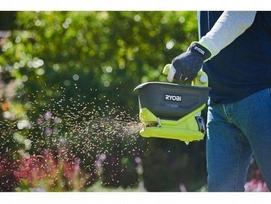 smeliui ir druskai - Akumuliatorinis sėklų barstytuvas Ryobi OSS1800, 18V - 3 nuotrauka