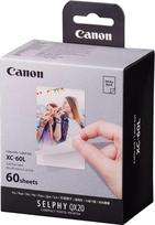 canon rasalo kaset - Canon XC-60L fotopopierius + rašalo kasetė 60 lapų (54x85mm) - 3 nuotrauka