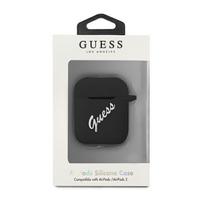 vintagas - Guess GUACA2LSVSBW Vintage case for Airpods 1/ 2 Black - 2 nuotrauka