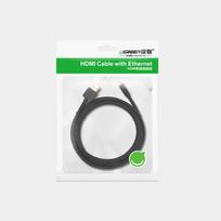 micro hdmi to hdmi cable - Ugreen HD127 Micro HDMI to HDMI Cable 3m Juodas (Black) - 5 nuotrauka
