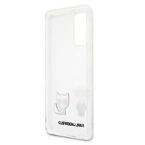 galaxy a32 deklas - Karl Lagerfeld "KLHCA32CKTR PC/ TPU Karl & Choupette Case Galaxy A32 5G" Transparent - 3 nuotrauka