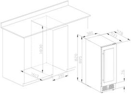vyno saldytuvas - Guzzanti GZ-49B - 2 nuotrauka