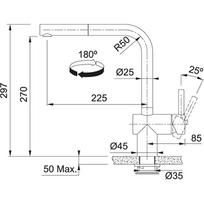 virtuvinis maisytuvas franke juodas - Franke Atlas Neo Sensor 115.0625.527 - 2 nuotrauka