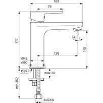 maisytuvas o - Ideal Standard Cerafine O, BC554XG - 2 nuotrauka