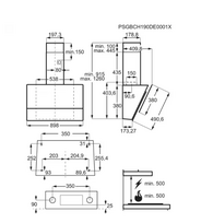 gartraukis 90 cm - Electrolux LFV619Z - 3 nuotrauka