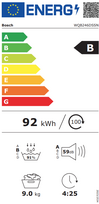 bosch dziovykle - BOSCH WQB246DSSN - 2 nuotrauka