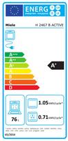 easy clean - Miele H 2467 B ACTIVE - 3 nuotrauka