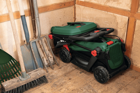 ermitazas akumuliatorines zoliapjoves - Bosch Rotak 18V-32, 1x4Ah - 2 nuotrauka