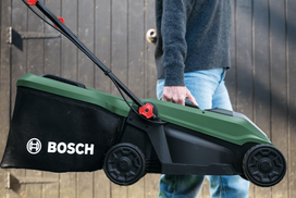 ermitazas akumuliatorines zoliapjoves - Bosch Rotak 18V-32, 1x4Ah - 3 nuotrauka