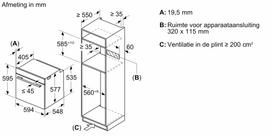 imontuojama orkaite su mikrobange funkcija - Bosch HMG776KB1 - 2 nuotrauka