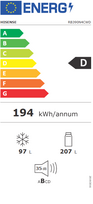 saldytuvas hisense, nofrost - Hisense RB390N4CWD - 2 nuotrauka
