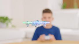 radijo bangomis valdomi - Flybotic RC dronas „Neon Stunt“ - 2 nuotrauka