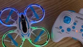 radijo bangomis valdomi - Flybotic RC dronas „Neon Stunt“ - 5 nuotrauka