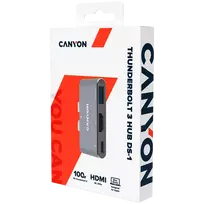 canyon cns - Canyon Thunderbolt 3 Docking Station 3-in-1 CNS-TDS01DG - 2 nuotrauka