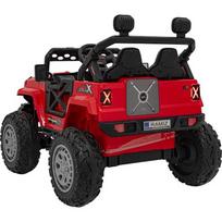 vaikiskos transportas - Dvivietis vaikiškas elektrinis automobilis Jeep Off Road 4x4, raudonas - 14 nuotrauka