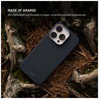 aramid deklas - Fixed MagVelar | Back cover | Apple | iPhone 17 Pro Max | Aramid fibers | Black | FIXVM-1603-BK - 3 nuotrauka