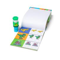 ivairus lipdukai - Melissa & Doug „Sticker WOW!“ veiklos knygelė „Dinozauras“ - 7 nuotrauka