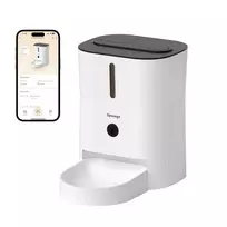 serykla - Sponge Smart Pet Feeder su kamera, Baltas (White) - 3 nuotrauka