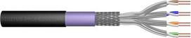 ftp kabeliai cat7 - Digitus DK-1741-VH-1-OD lauko montavimo kabelis Juodas (Black) 100 m Cat7 S/FTP - 2 nuotrauka