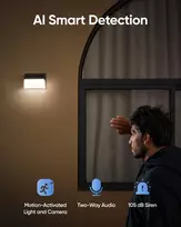 lauko kameros baterijomis - Anker Eufy | Security Solar Wall Light Cam | S120 | IP65 | T81A0311 - 2 nuotrauka