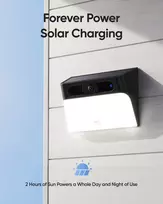 lauko kameros baterijomis - Anker Eufy | Security Solar Wall Light Cam | S120 | IP65 | T81A0311 - 5 nuotrauka