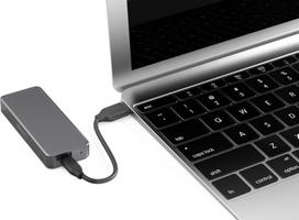 nvme ssd - DIGITUS DA-71157 Išorinis SSD M.2 NVMe Korpusas, 20Gbps, USB 3.2 Gen2x2 Juodas (Black) - 4 nuotrauka