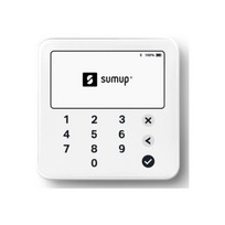 baltos korteles - SumUp Solo Lite kortelių skaitytuvas RDR-SUL-010, baltas (White) - 2 nuotrauka