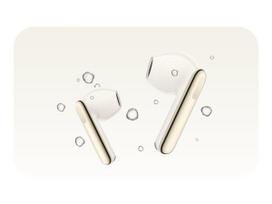 belaides ausines - Huawei FreeBuds SE 3 Beige (Smėlinės) - 9 nuotrauka
