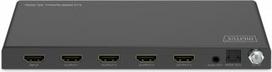 skirstytuvas hdmi - Digitus 8K HDMI Splitter, 1x4 ,  DS-55340 ,  Juodas (Black) - 4 nuotrauka