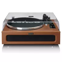 patefonas - Lenco LS-430BN, ruda (Brown) - 3 nuotrauka