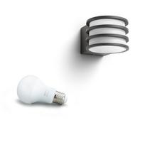 philips lauko sviestuvas - Lauko šviestuvas Philips Hue Lucca, pilkas - 5 nuotrauka