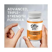 glucosamine - UltraVit Glucosamine Chondroitin MSM, 90 vnt. - 4 nuotrauka