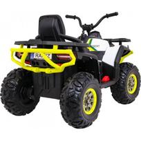 vaiku elektrinis - Ramiz Vaikiškas elektrinis keturratis ATV Desert, baltas (White) - 5 nuotrauka