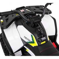vaiku elektrinis - Ramiz Vaikiškas elektrinis keturratis ATV Desert, baltas (White) - 7 nuotrauka