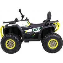 vaiku elektrinis - Ramiz Vaikiškas elektrinis keturratis ATV Desert, baltas (White) - 8 nuotrauka