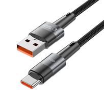 usb c 6a - Tech-Protect UltraBoost USB-C / USB-C 66W 6A 2m Kabelis - Pilkas (Gray) - 4 nuotrauka