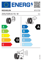 vasarines padangos 205 55 r16 - Michelin Primacy 3 ZP 205/55 R16 91W runflat - 2 nuotrauka