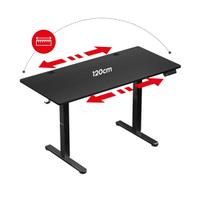 desopan - Huzaro Hero 8.2 Electric Desk Black - 5 nuotrauka