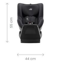 britax dualfix autokedute - Britax Romer  Dualfix m plus, 0-18 kg, midnight grey - 7 nuotrauka