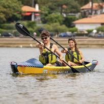 baidariu - Aqua Marina Tomahawk AIR-K 440 2 asmenų aukšto slėgio baidarė - 10 nuotrauka