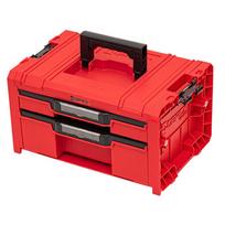 deze su stalciais - Q-Brick QBRICK PRO įrankių dėžė su 2 stalčiais 2.0 EXPERT Raudonas - 3 nuotrauka
