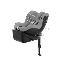 cybex - Cybex Sirona Gi i-Size Plus, 9-18 kg ,  Akmens pilka (Stone Grey) - 6 nuotrauka