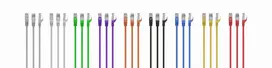 rj 45 cat6 - Gembird CAT 6 FTP Patch Cable Gray 0.25m - 2 nuotrauka