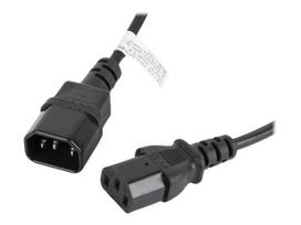 maitinimo laidas 8 - Lanberg Cable IEC C14/IEC C13 1.8m Black - 2 nuotrauka