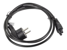 cee schuko kabelis - Lanberg Cable IEC320 C5 / Schuko 1.8m Black - 5 nuotrauka